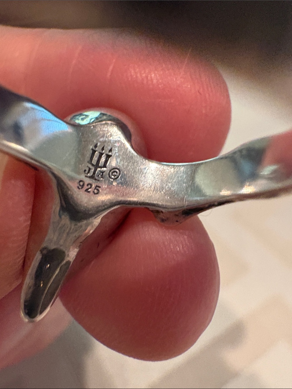 EUC James Avery Sculptural Bird Ring in Sterling Silver Size 4.5 - Picture 5 of 6